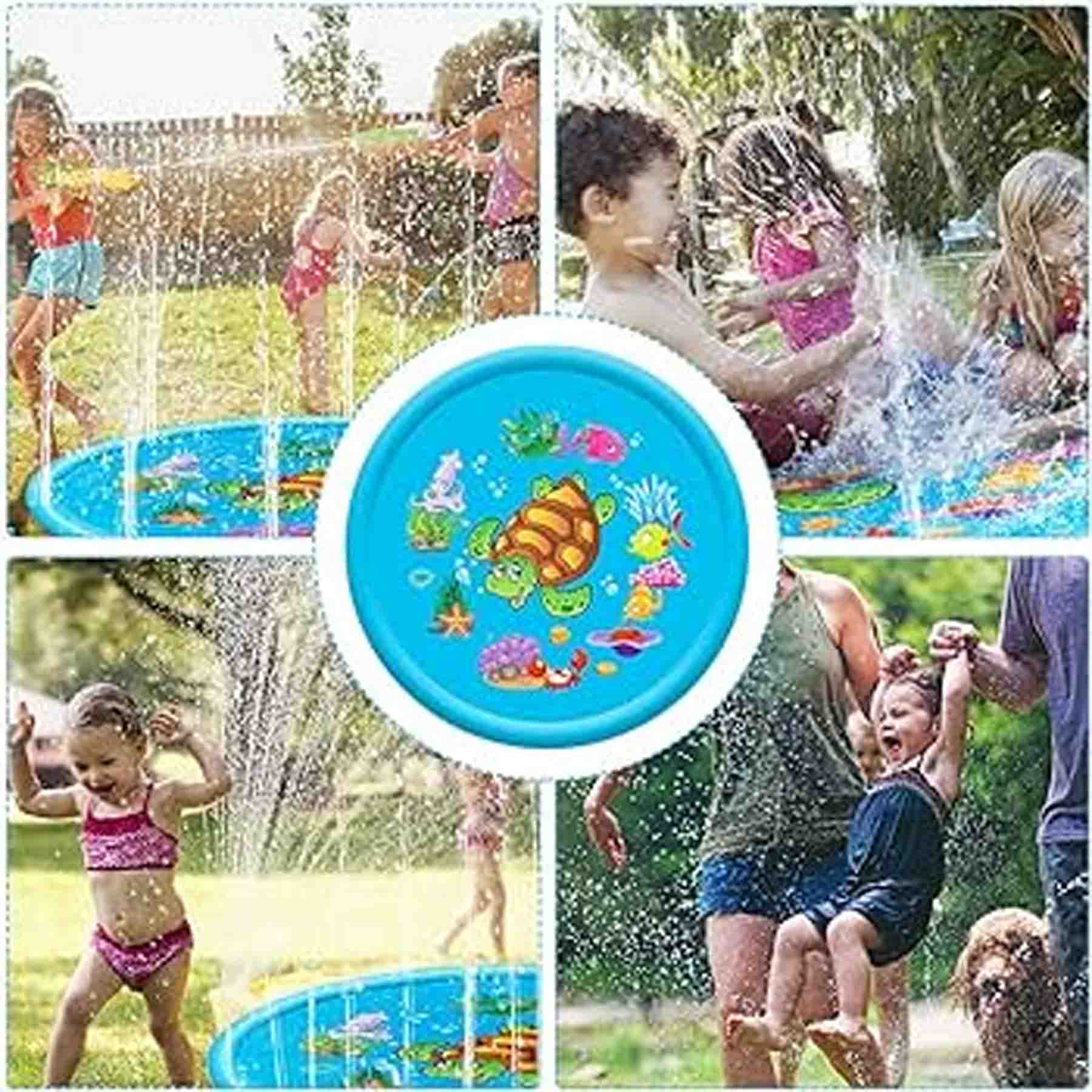 Alfombra De Agua Niños Juegos 170 cm